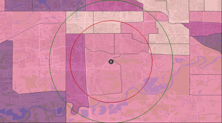 West Des Moines, Iowa - Lifestyle Behaviors – Household Entertainment/Recreation Average Expenditure